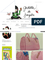 Www Galletitadejengibre Com 2014 01 Diy Cartera y Lugares Do