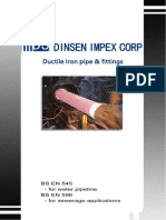 DS EN545 Ductile Iron Pipe&Fitting Catalogue