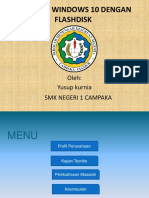 Instalasi Windows 10 Dengan Flashdisk