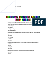 Soal Bio Bab 3 PG Nurliana Mufida 9 A