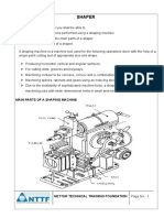 Shaping Machine Guide