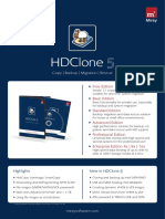 HDClone 5 Data Sheet PDF