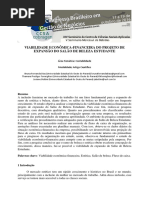 Viabilidade Economicafinanceira Do Projeto de Expansao Do Salao de Beleza Estudante