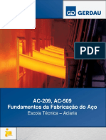 AC-509 - Fundamentos Para Fabricação Do Aço -Guia de Referencia