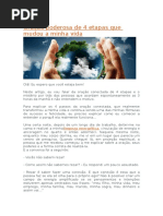 Oração Poderosa de 4 Etapas Que Mudou a Minha Vida