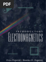 Download Introductory Electromagnetics - Z Popovic B Popovic by Na2ry SN35573635 doc pdf