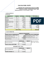 Calculo Flete Huayre