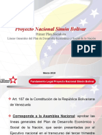 Proyecto Nacional Simón Bolívar: Primer Plan Socialista
