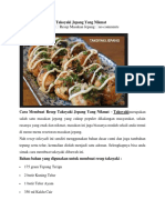 RESEP TAKOYAKI