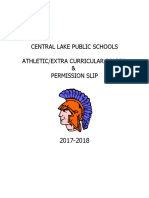 Central Lake Athletic Policy 2017-2018