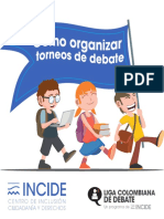 Cómo Organizar Torneos de Debate