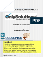 (PD) Presentaciones - Sistema de Gestion de La Calidad 1