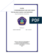 Perkembangan Ilmu Pengetahuan PDF