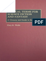 Wolfe Critical Terms For Science Fiction and Fantasy