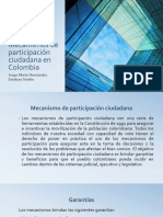 Mecanismos de Participacion Ciudadana