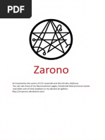 Download Zarono Necronomicon Book No 1 Text by Kaze SN355751495 doc pdf