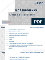 CASEN 2015 Resultados Pueblos Indigenas