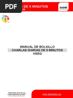 Manual de Bolsillo Charlas de 5 Minutos (SASMI PERÚ)