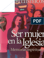 CHITTISTER, Joan D. (2006), Ser Mujer en La Iglesia, Memorias Espirituales. Santander, Editorial Sal Terrae