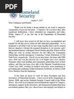 Selim Resignation Letter