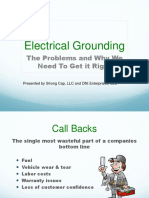 strong cap-electrical grounding