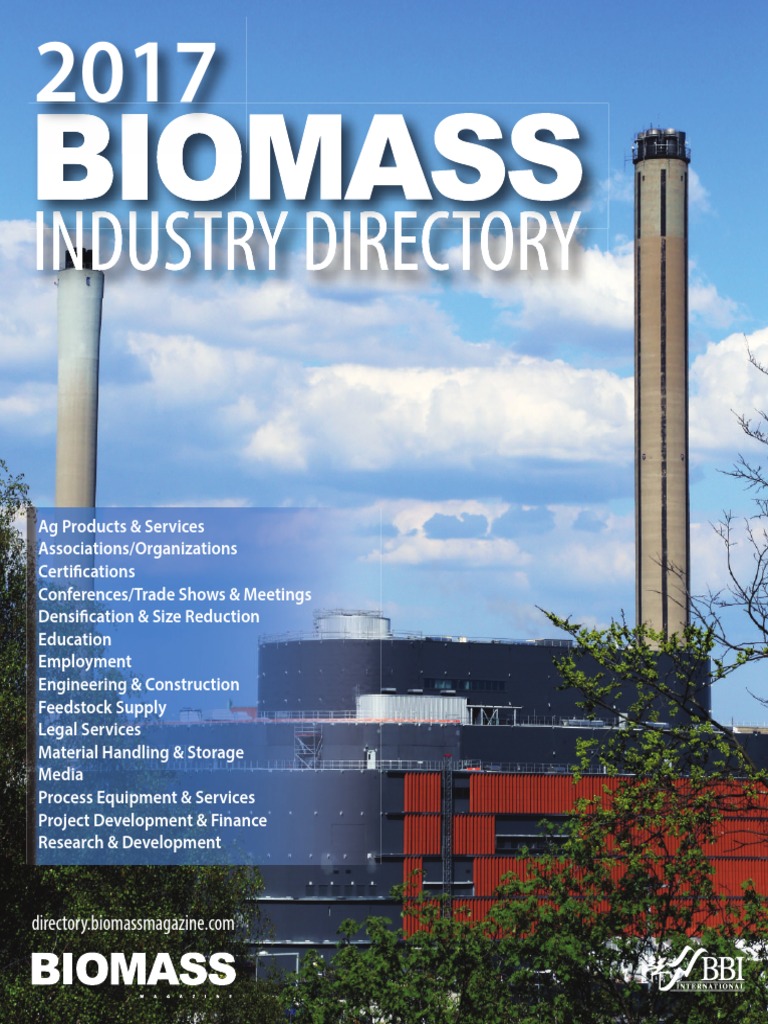 ALTERNATIVE ENERGY SUPPLIERS AND BIOMASS at Glance | PDF | Gasification |  Biomass