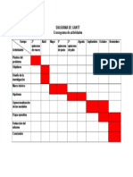 Diagrama de Gantt