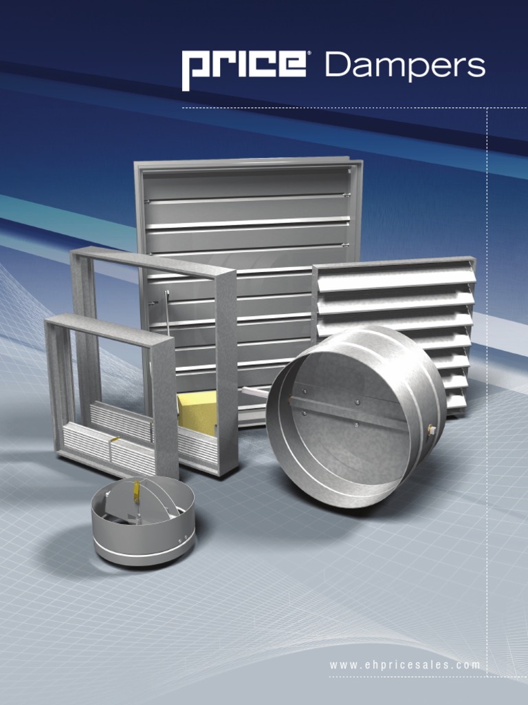 Dampers Catalog PDF Duct (Flow) Sheet Metal