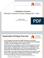 2015 - 2018 From Equality to Inclusion Strategy