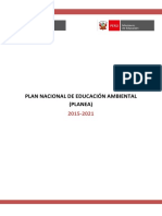 Plan Nacional de Educación Ambiental Planea 2015-2021 PDF
