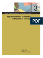 Pensar Hacer Educación Contexto Encierro PDF