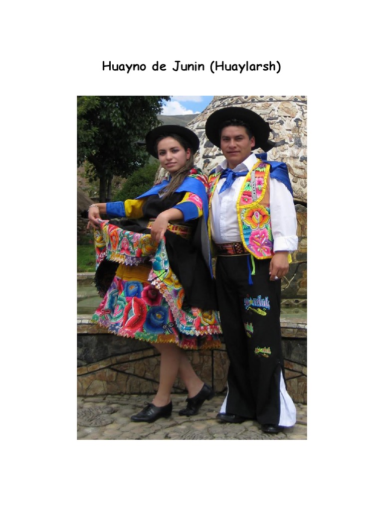 Trajes Tipicos Regiones | PDF | Bailes | Ropa