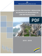 Plan  de Prevencion y Reduccion de Riesgos de Desastres de Lima Metropolitana 2015-2018.pdf