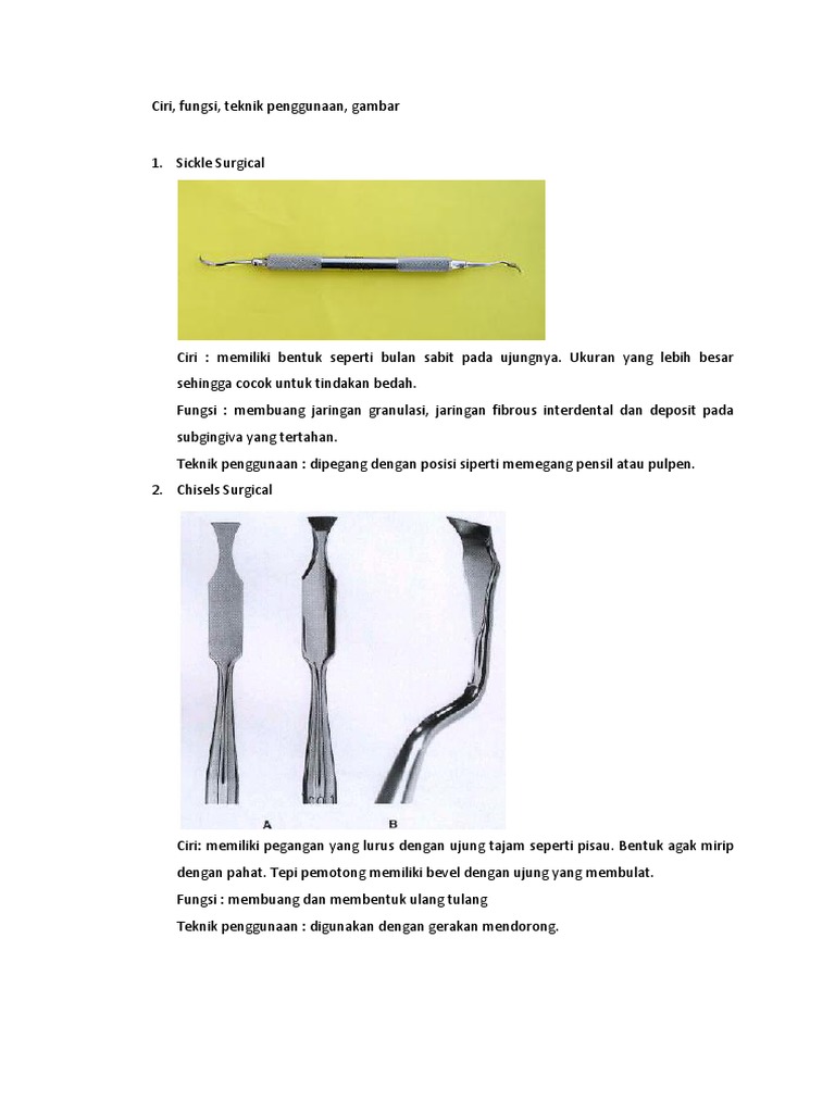 Sickle Chisel | PDF