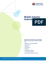 Report On The Mobile Industry