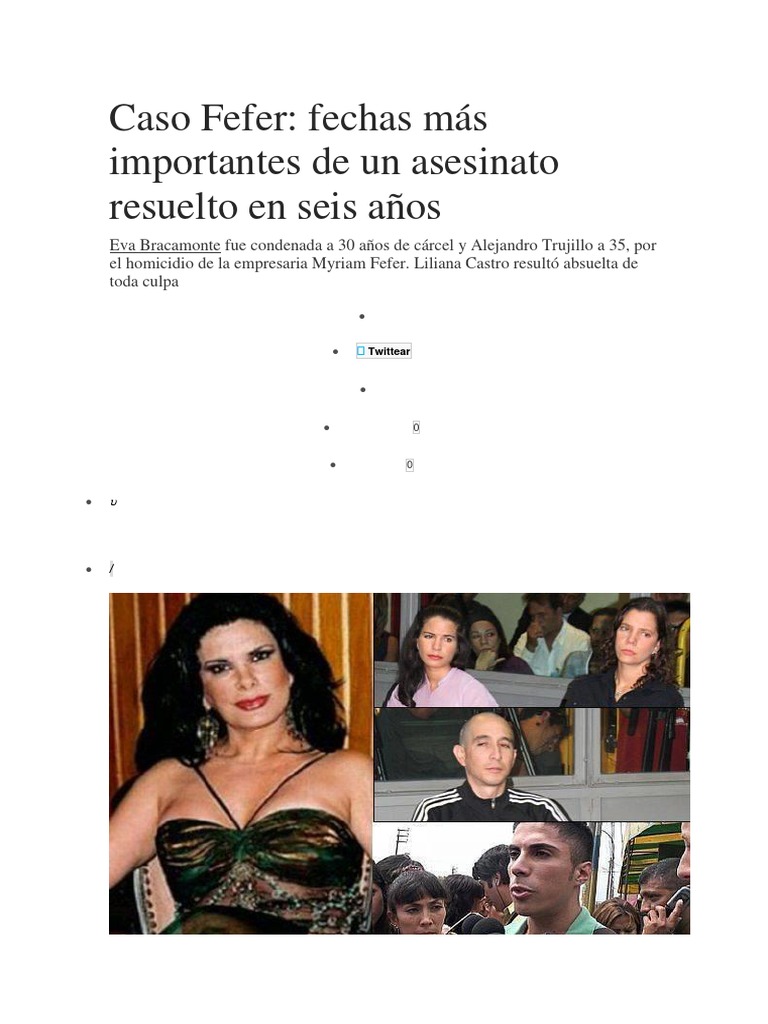 Caso Fefer | PDF | Prisión | Crimen y violencia