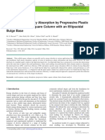 Mechanics of Energy Absorption by Progressive Plastic