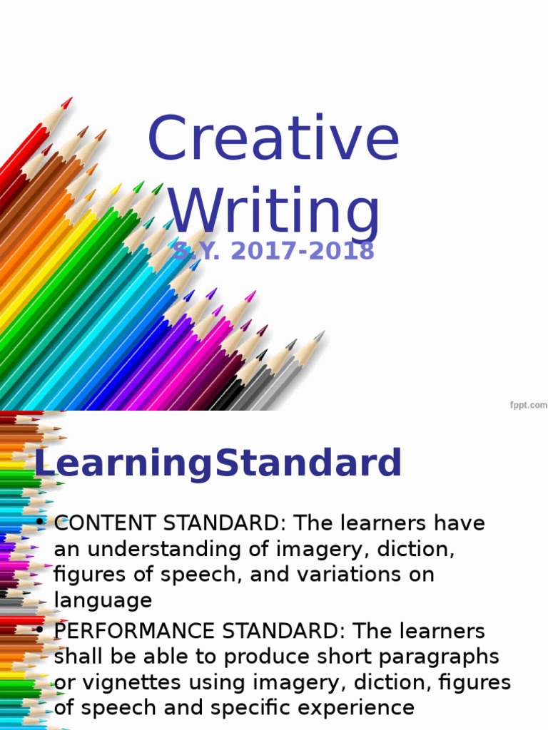 Creative Writing Lesson 1 | PDF | Creative Writing | Essays