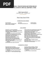 Draft of The Climate Science Special Report