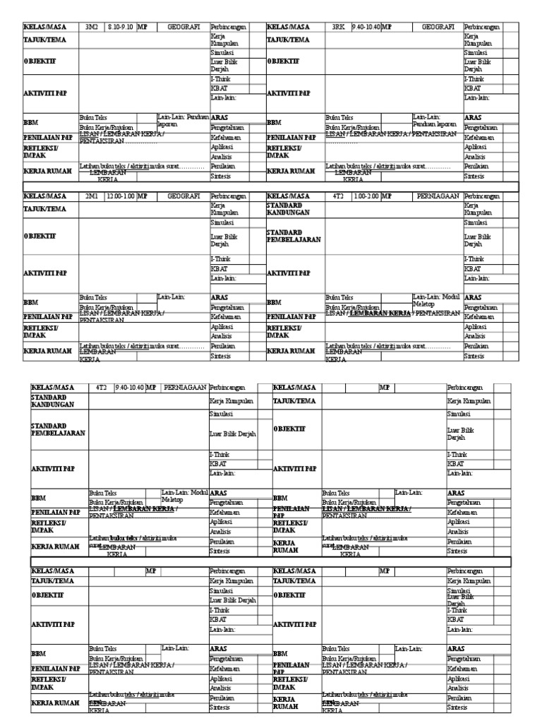 Tapak Rph Harian 2017