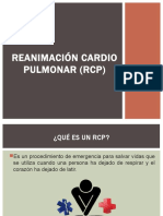 Reanimación Cardio Pulmonar (RCP)