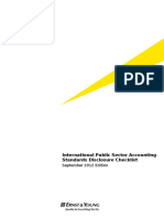 Ipsas Standards Disclosure Checklist LKPP 2015