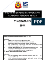 Pelan Intervensi Peningkatan Akademik Penggal Kedua