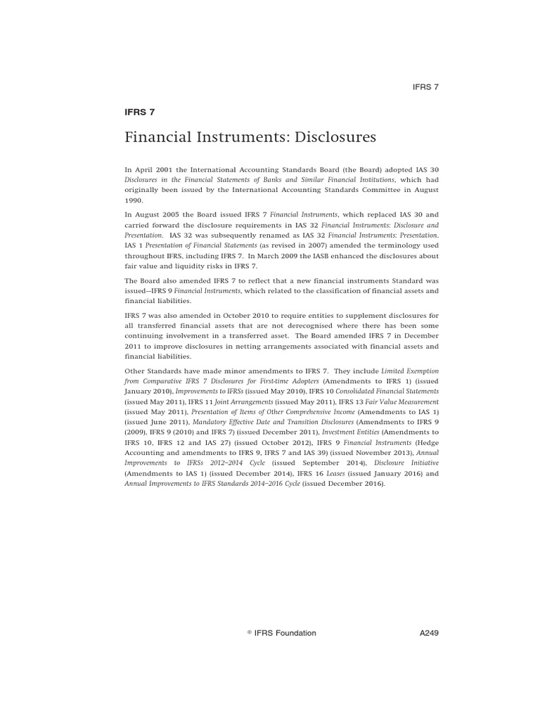 7Financial Instrument Disclosure PDF International Financial