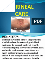 Perineal Care