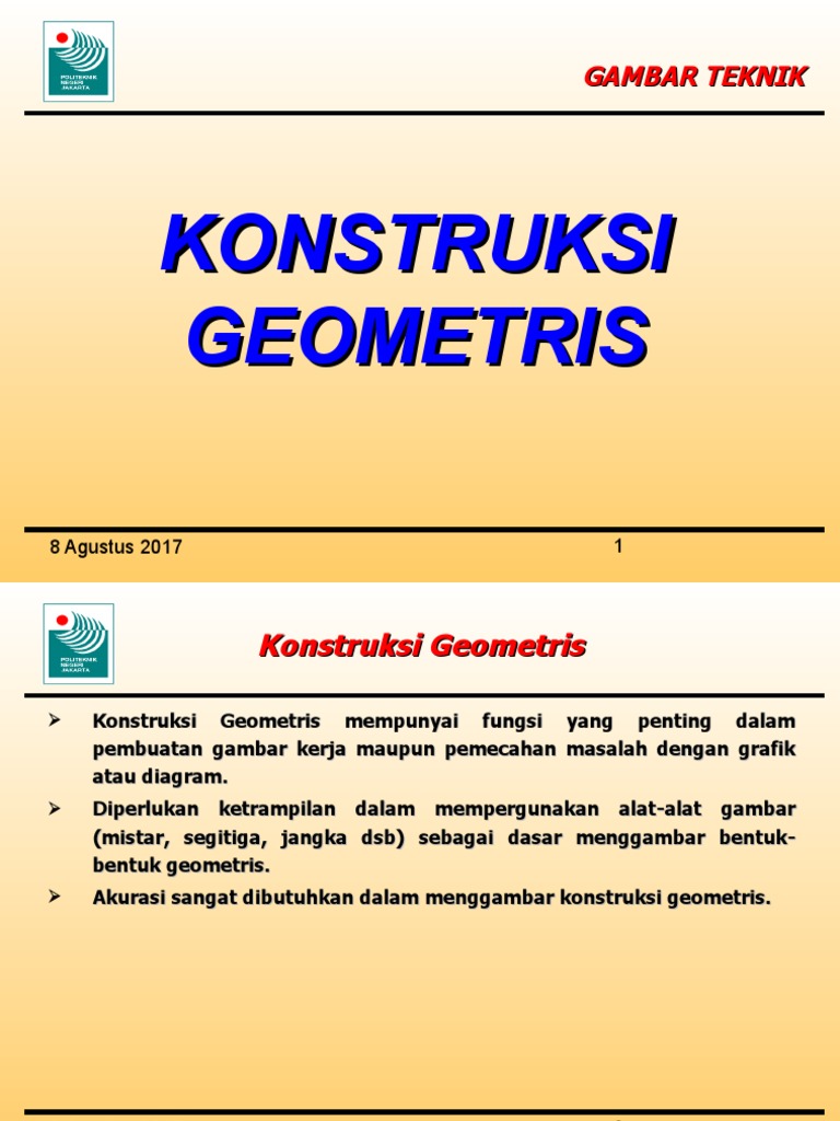 Dokumen Tips 3 Konstruksi Geometris Gambar Teknik