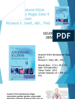 Buku Anatomi Klinis Berdasarkan Regio Edisi 9 Oleh Richard S. Snell, MD., PHD