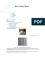 How UPC Bar Codes Work