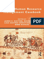 Global Human Resource Management Casebook