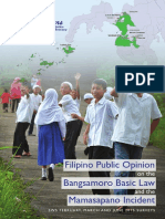 Pr20150814b - Filipino Public Opinion on the BBL and the Mamasapano Incident_2015